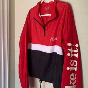 Coca Cola XL windbreaker girls